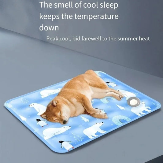Ice Gel Pet Cooling Mat, Self Water Adding, - MyPetDollar.com