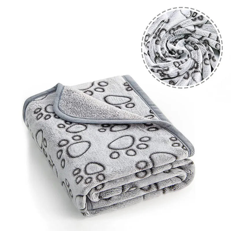Warm Cat Blanket Winter Soft Flannel Plush Mat – 4 Sizes