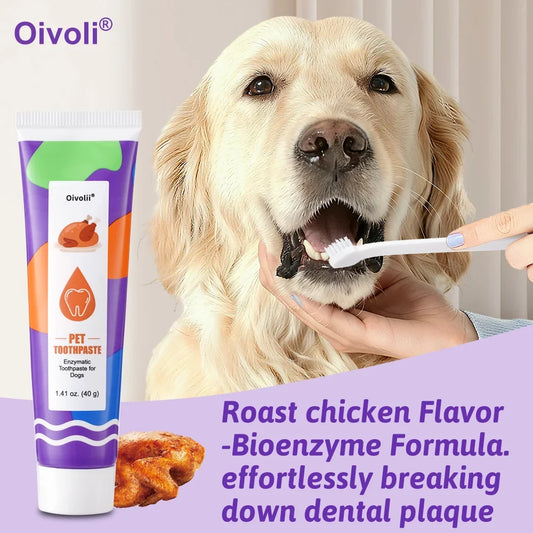 Pet Dog Toothpaste Oral Cleaning Set with - MyPetDollar.com