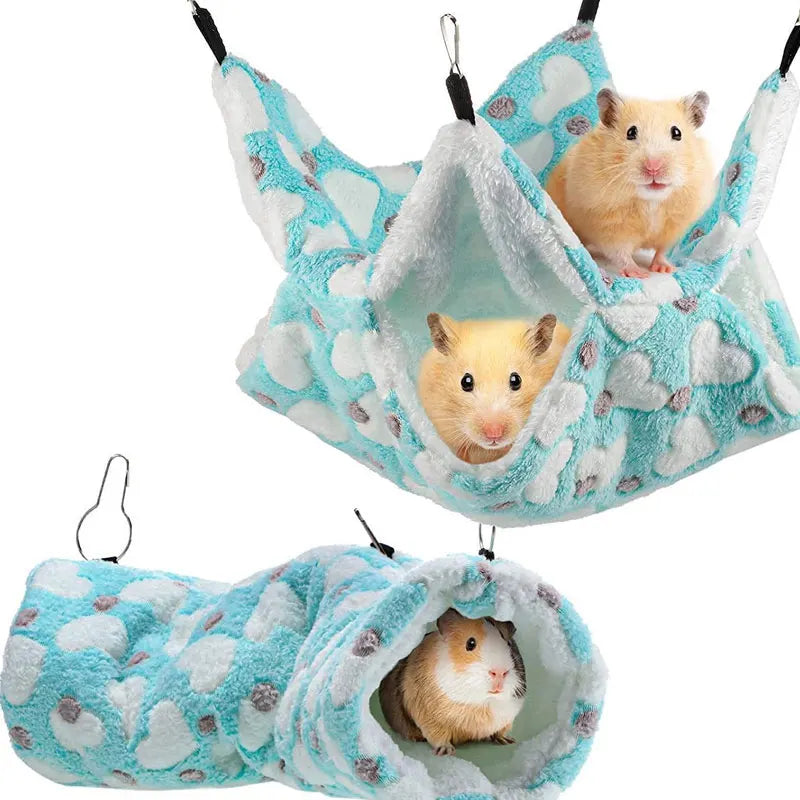 Warm Double-layer Comfortable Pet Hanging Bed – Small Pet Supplies