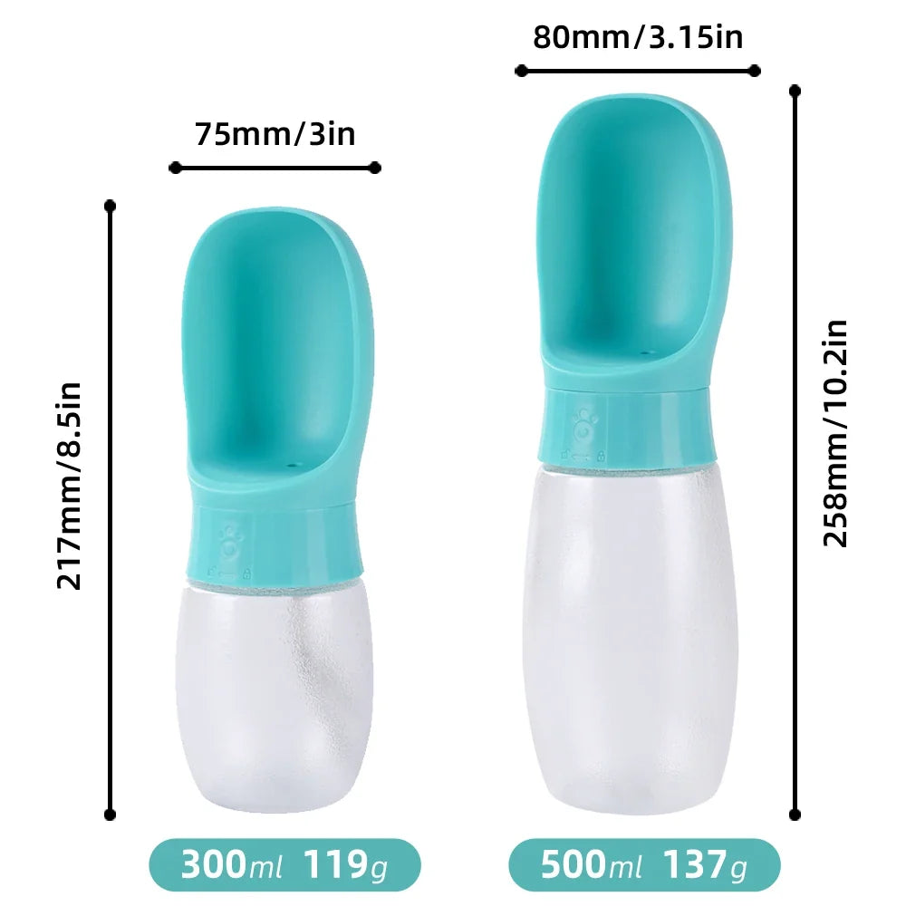 Pet Dog Water Bottle For Small Medium Dogs - MyPetDollar.com