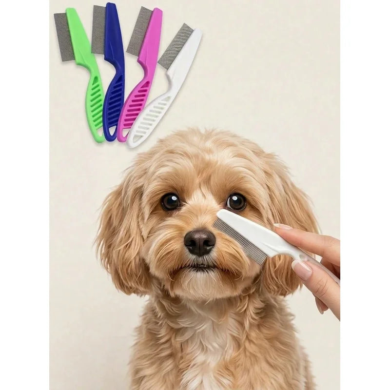 Pet Tear Stain & Flea Comb Fine Tooth - MyPetDollar.com