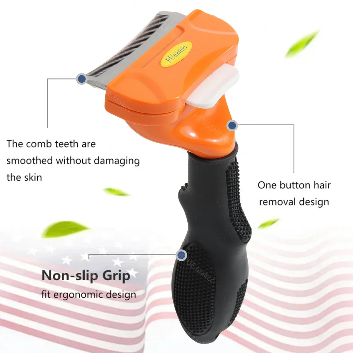 Cat Hair Removal Comb Cat Brush Pet Grooming - MyPetDollar.com