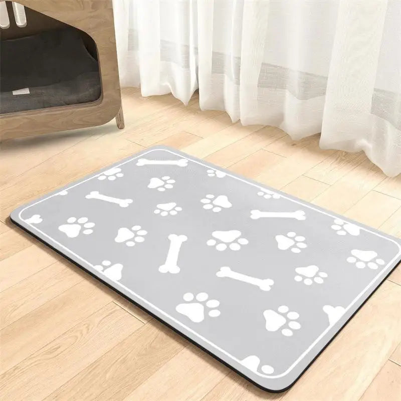 New·Diatomaceous Mud Absorbent Pet Placemat - MyPetDollar.com
