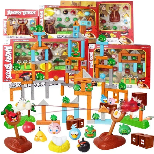 Angry Bird Action Figure Battle Red Black - MyPetDollar.com