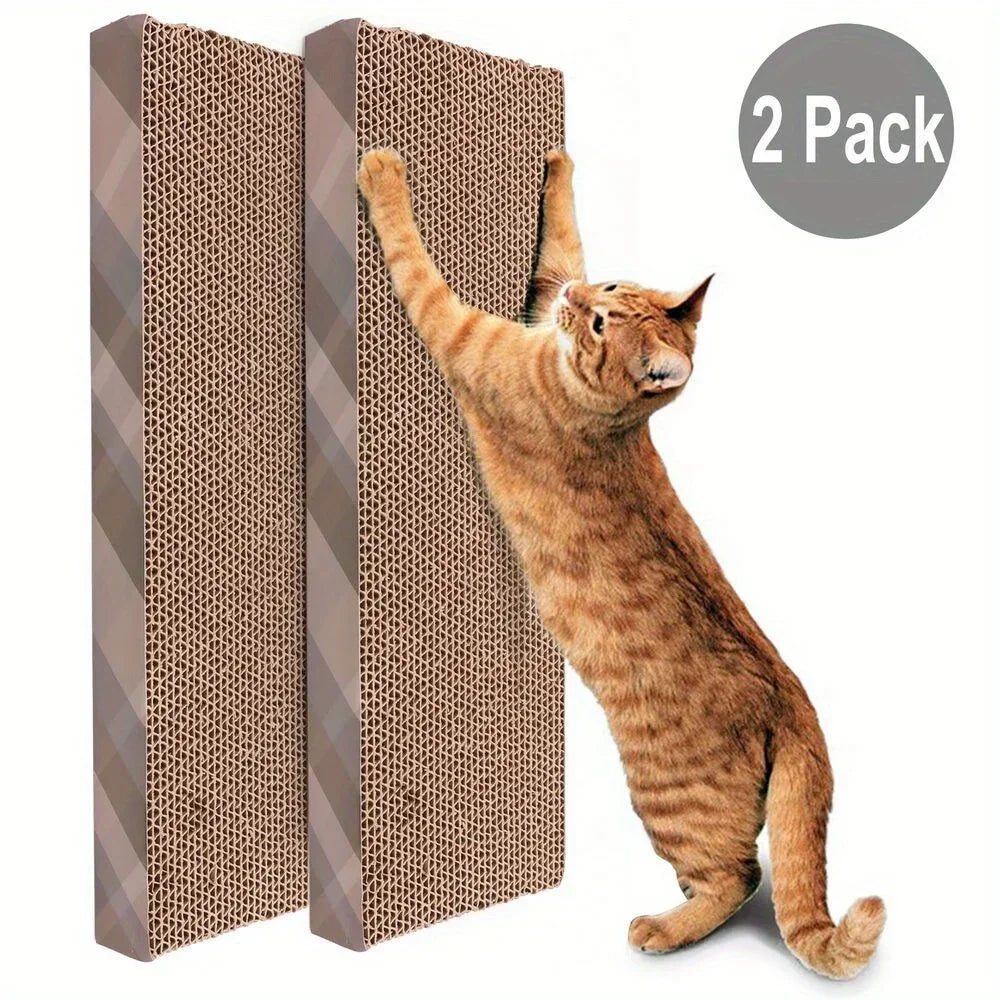 2-panel Cat Scratch Cardboard Cat Scratch - MyPetDollar.com