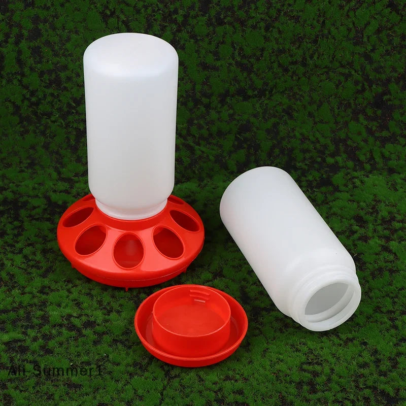【E】Poultry Thickened Feeder And Drinker - MyPetDollar.com