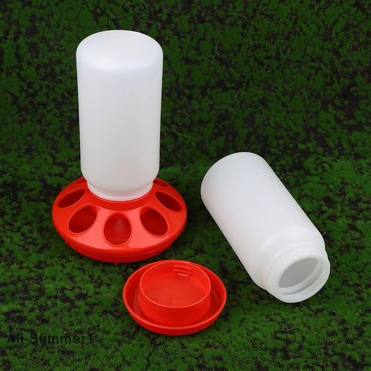 【E】Poultry Thickened Feeder And Drinker - MyPetDollar.com