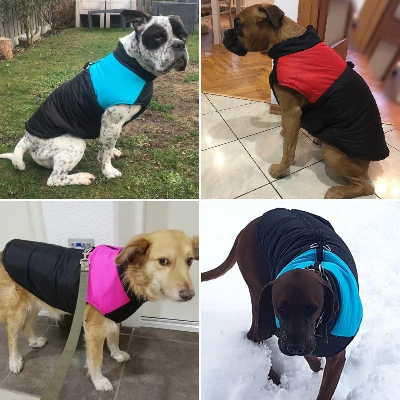 Big Dog Clothes Winter Warm Pet Vest Jacket - MyPetDollar.com