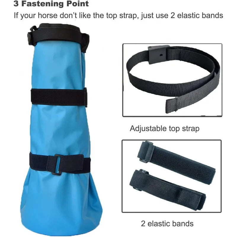 Heavy Duty Hoof Soaking Boots With EVA Pads - MyPetDollar.com