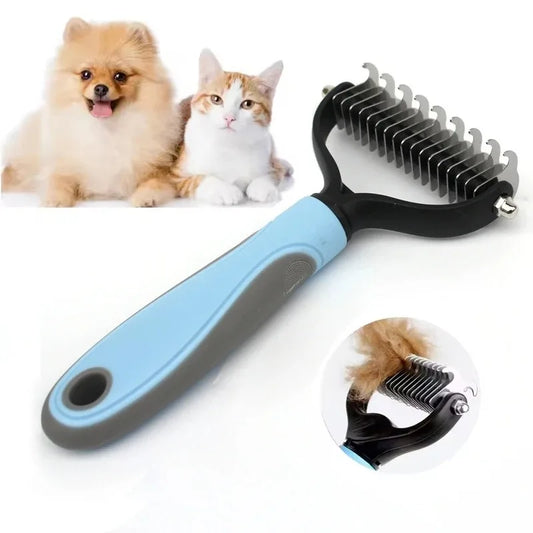 Pet Knot Comb Pet Deshedding Brush Dog Cat - MyPetDollar.com
