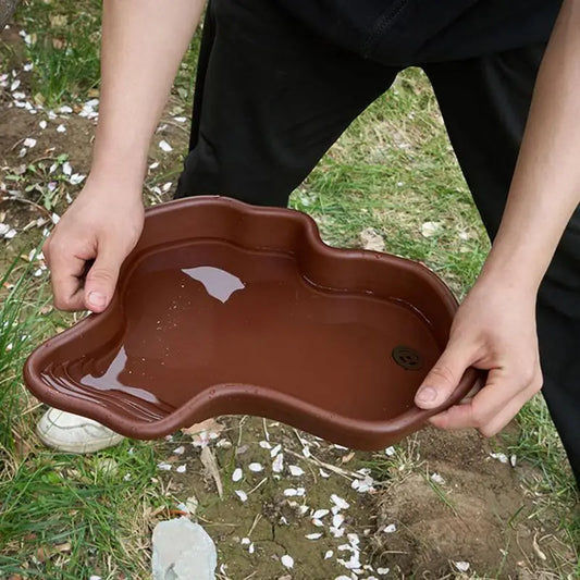 Turtle Feeding Dish Reptile Bathing Pool - MyPetDollar.com