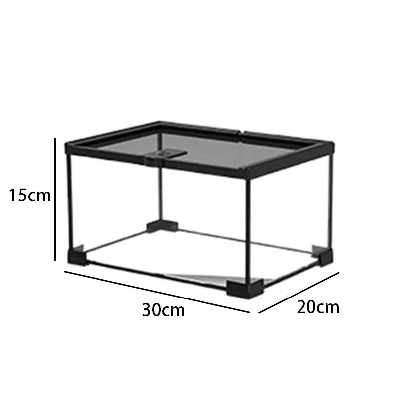 Transparent Terrariums Reptile Amphibians Ecological Tank – 9 Colors