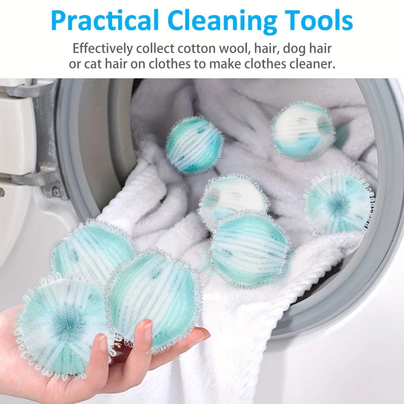 5-Pack Reusable Pet Hair Removal Balls - - MyPetDollar.com