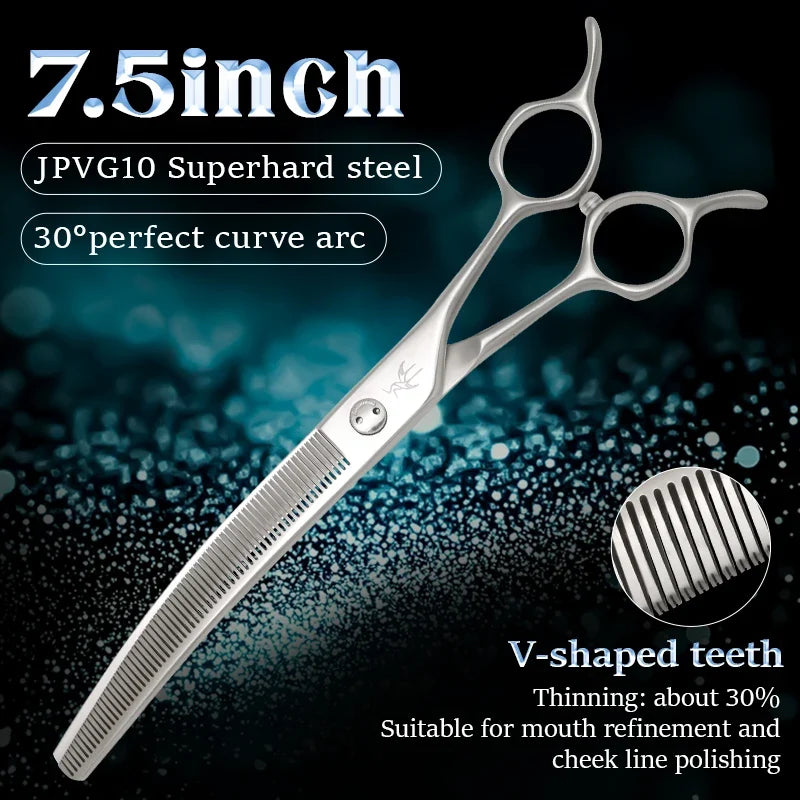 Crane 7.0 7.5 Inch High-end Trimming Dog Hair Clipper – 3 Colors