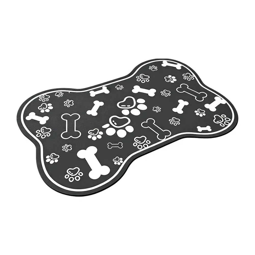 Non-Slip Diatomaceous Mud Absorbent Pet Placemat Waterproof Quick Dry