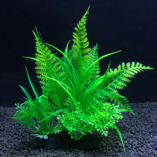 12 Kinds Artificial Aquarium Decor Plants - MyPetDollar.com