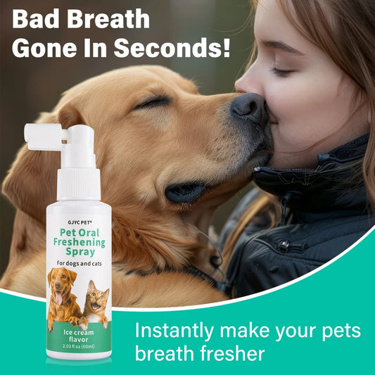 Pet Fresh Breath Spray No-Brush Oral Care - MyPetDollar.com