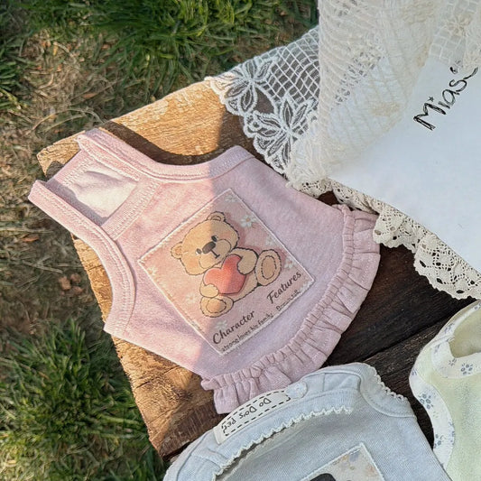 Maltese Short Clothes Puppy Summer Short - MyPetDollar.com