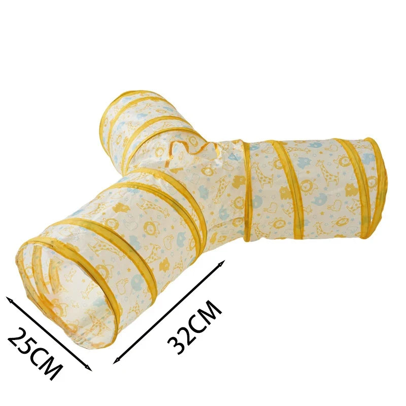 Cat Tunnel Foldable Cat Tunnel Pet Supplies - MyPetDollar.com