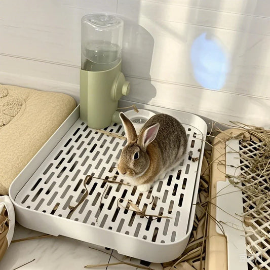 1pc Rabbit Litter Box Small Pet Toilet Tray - MyPetDollar.com