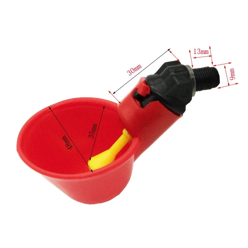 5/10Pcs Chicken Quail Hanging Water Cups - MyPetDollar.com