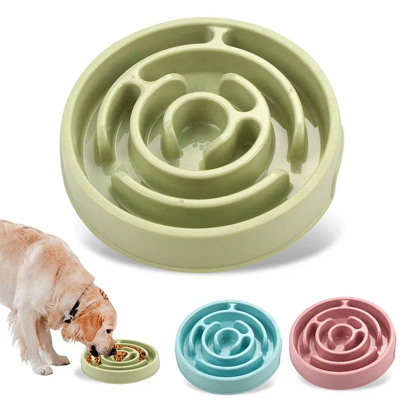 1PC Pet Dog Slow Feeder Bowl Fun Non Slip - MyPetDollar.com
