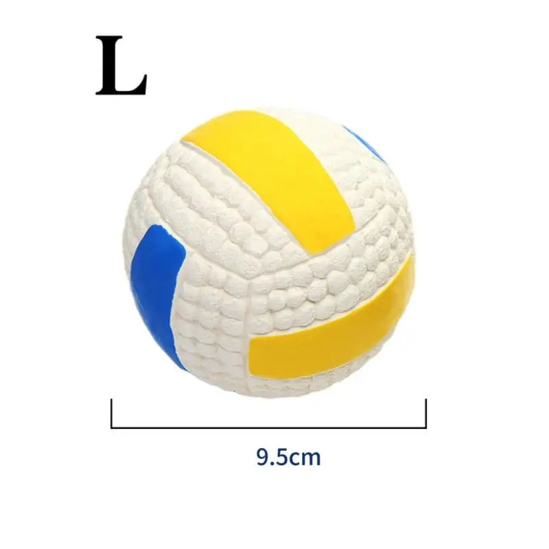 Squeaky Dog Toy Balls for Small Big Bite Resistant Pet – Dog Supplies
