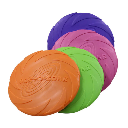 Multicolor Flying Disc Dog Toy Fashion Pet - MyPetDollar.com