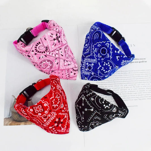 1pcs Adjustable Triangle Cat And Dog Scarf, - MyPetDollar.com