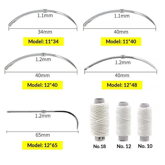 [YA]10Pcs/Bag Veterinary Suture Needle Or - MyPetDollar.com
