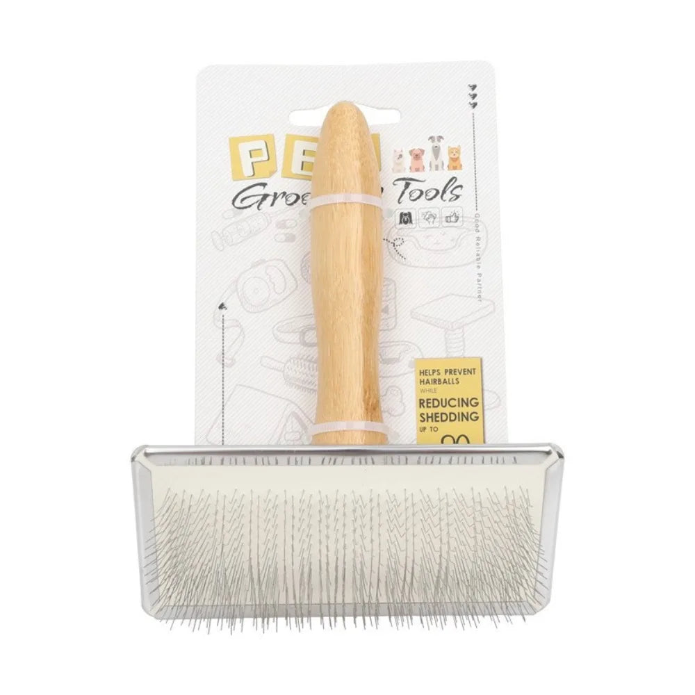 Durable Portable Metal Pet Hair Remover Grooming Comb – 3 Colors