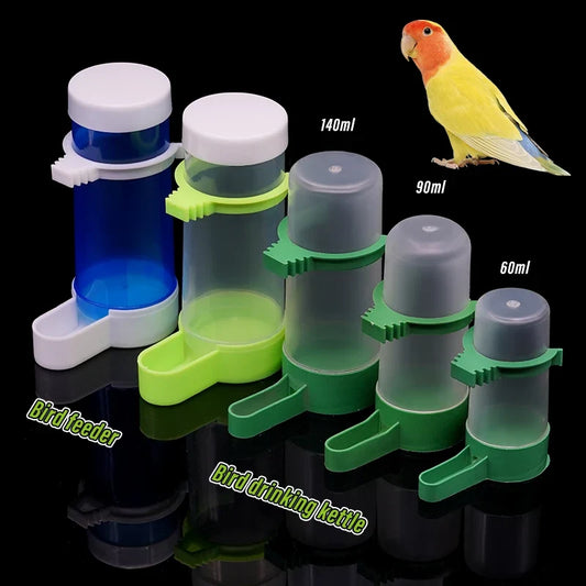 1Pcs Pet Bird Parrot Automatic Drinker Cups - MyPetDollar.com