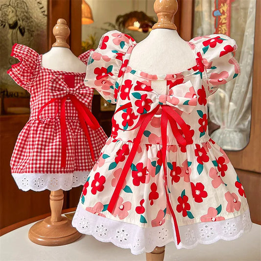 1Pcs Pet clothes, dresses, spring and summer - MyPetDollar.com
