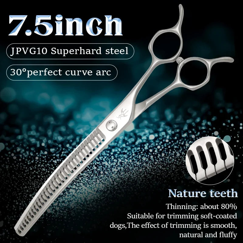 Crane 7.0 7.5 Inch High-end Trimming Dog Hair Clipper – 3 Colors