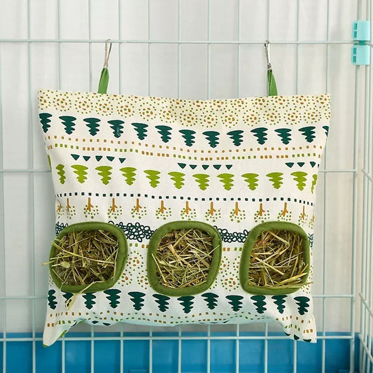 Hanging Feeding Bag Pet Hay Bag for Guinea - MyPetDollar.com
