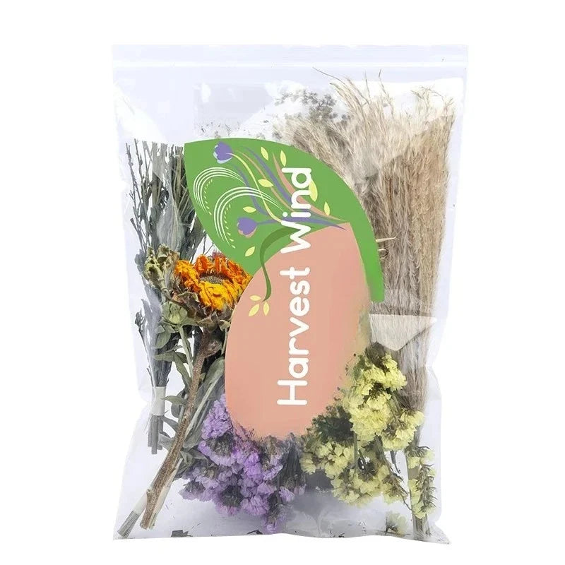 Natural Dried Flower Hamster Bedding Cage – 3 Colors