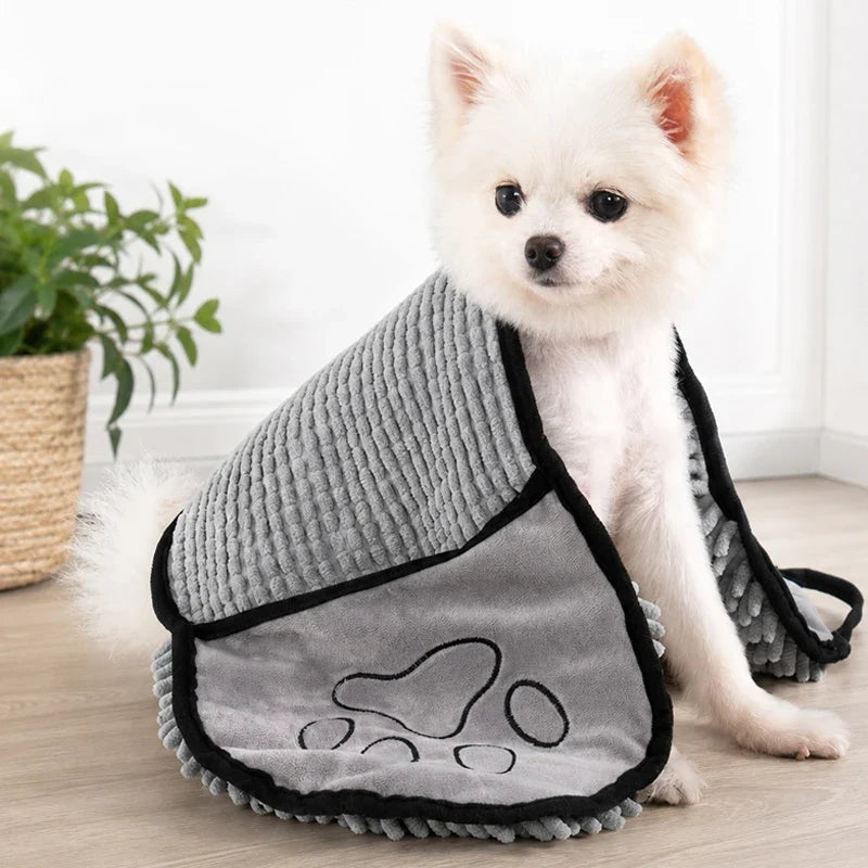 Pet Bath Towel Quick Dry Super Absorbent Dog - MyPetDollar.com
