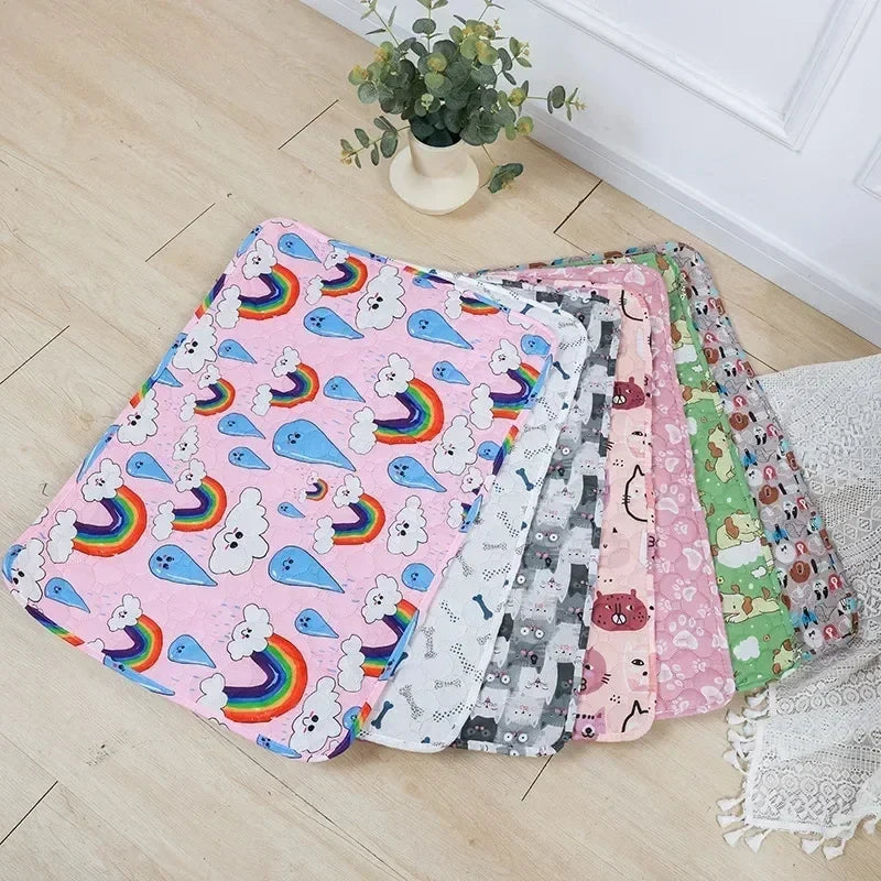 Pet Pee Pad Washable Pet Diaper Mat Reusable - MyPetDollar.com