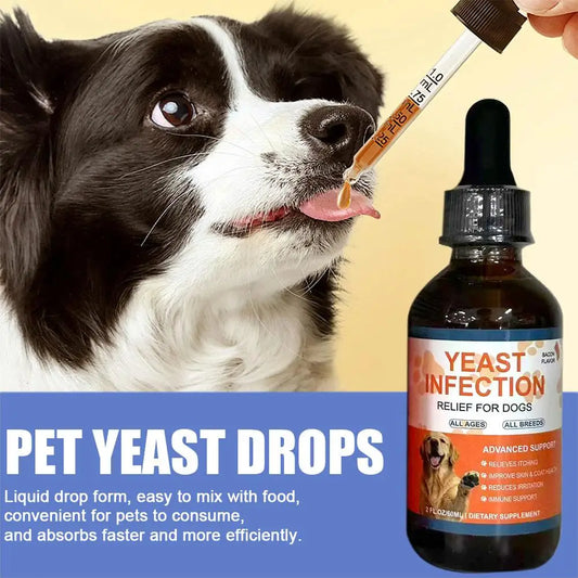 6ml Pet Yeast Infection Drops for Dogs & - MyPetDollar.com