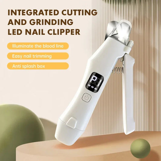 LED Light Pet Nail Clipper Cutter Grinder 2 - MyPetDollar.com