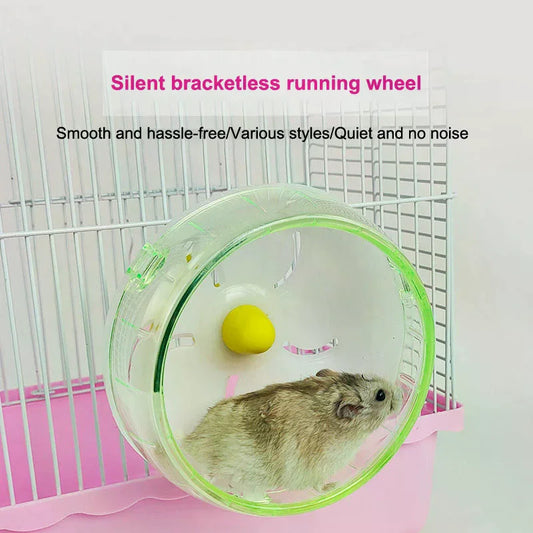 1Pc Hamster Running Disc Toy Silent Small - MyPetDollar.com