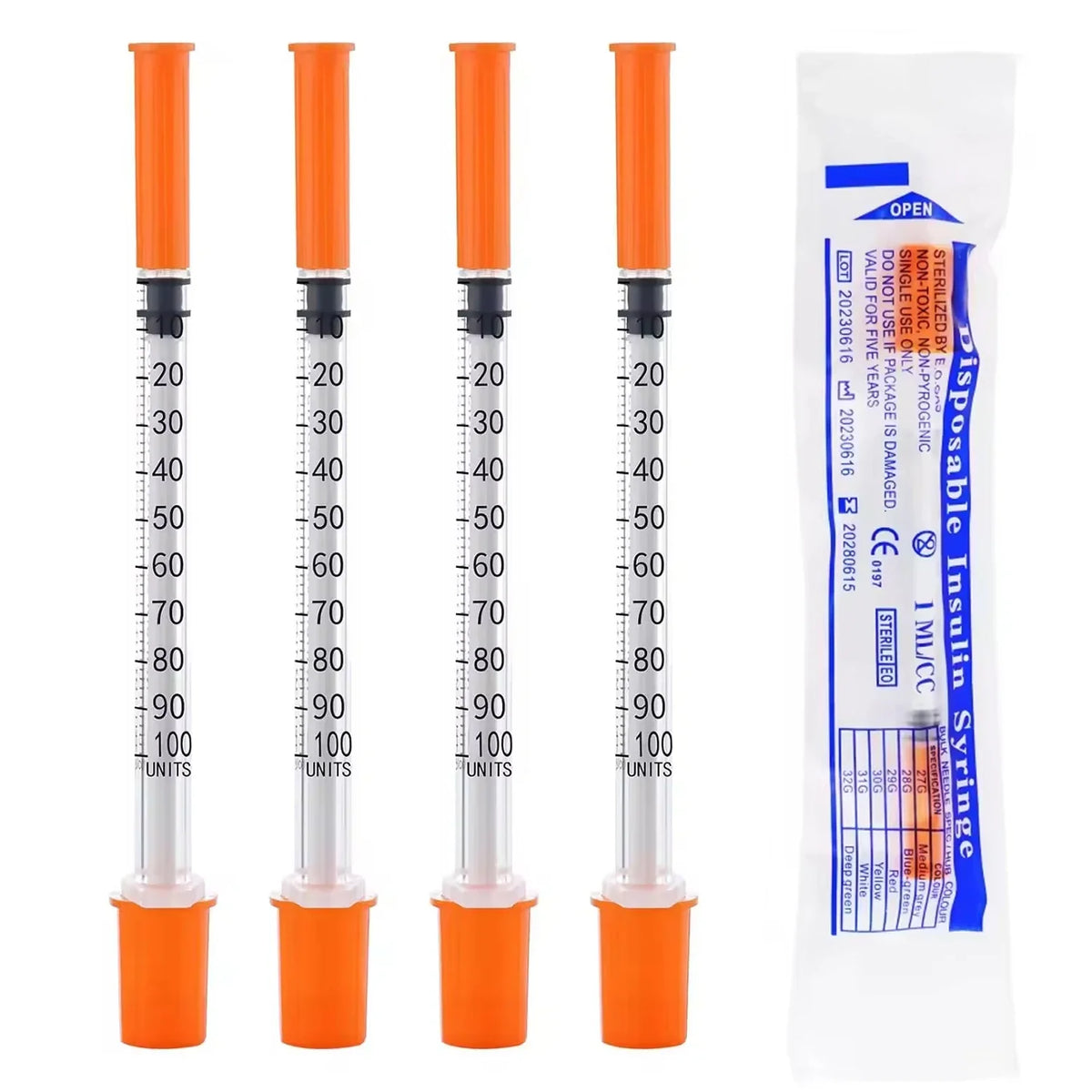 Box 1ml 1cc 31g 8mm Insulin Syring – Livestock Health & Vet Tools