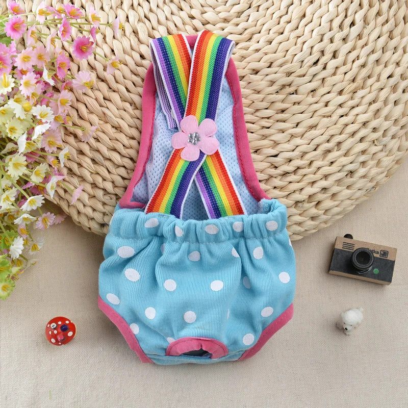 Cat Dog Female Panties Denim Strap Pet - MyPetDollar.com
