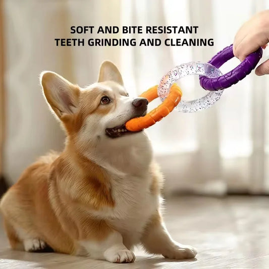 Indestructible Dog Pull Ring Toy Bite - MyPetDollar.com