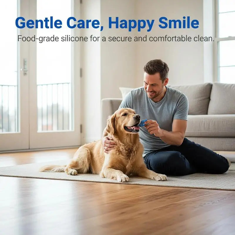 PP Pet Brush Teeth Assist Finger Coat - MyPetDollar.com