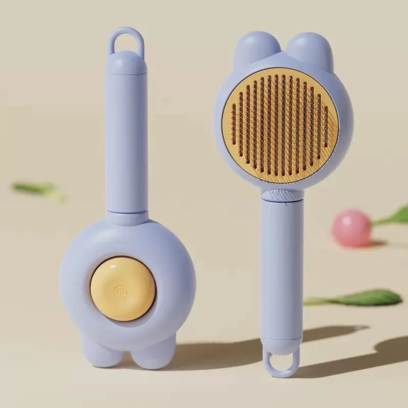 Self-cleaning Pet Slicker Grooming Brush