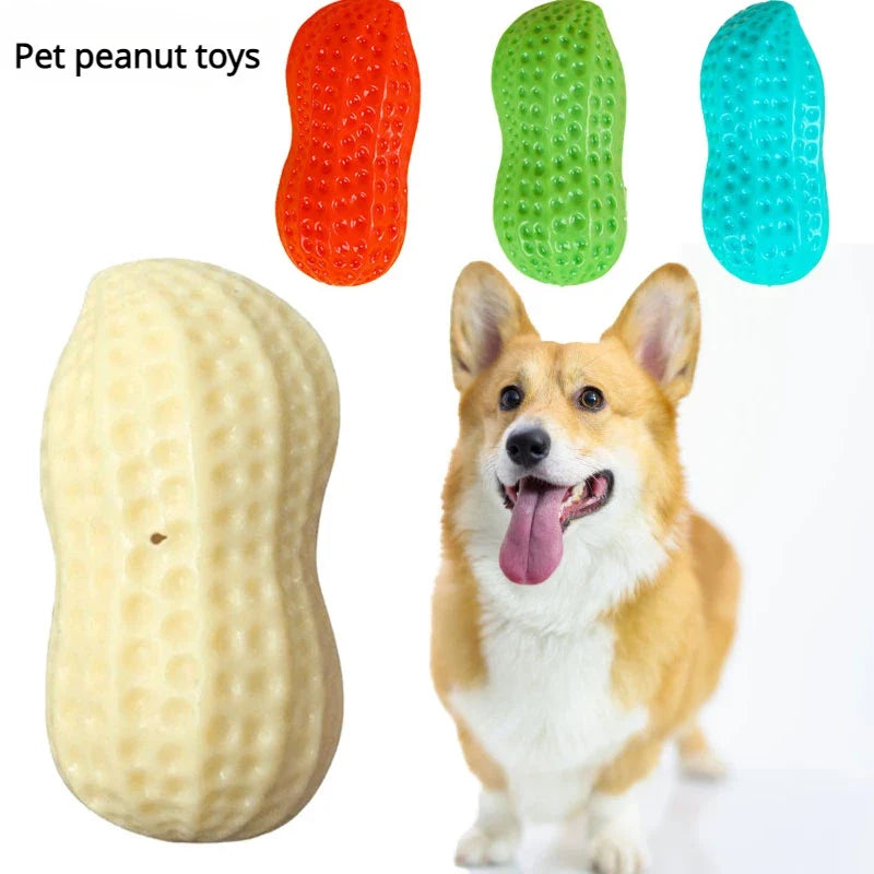 Dog Chewing Toy Simulation Peanut Squeaking - MyPetDollar.com