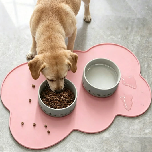 Pet Food Mat Pet Waterproof Mat Dog Cat Bowl - MyPetDollar.com