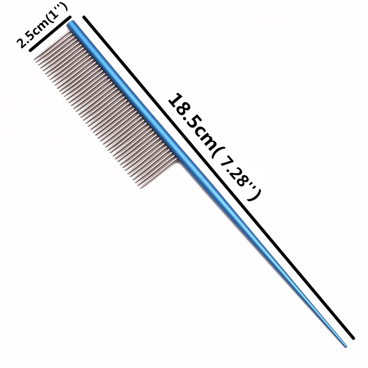 Pet Comb Aluminium Handle Dog Grooming – 15 Colors